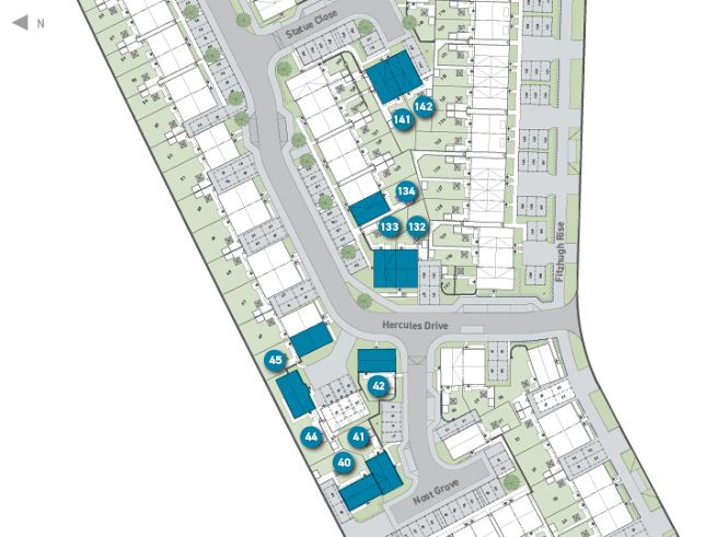 Site plan - artist's impression subject to change